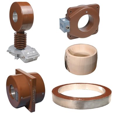 Window type current transformers